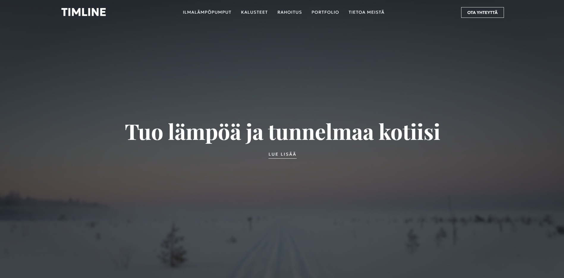 TIMLINE-palvelualusta